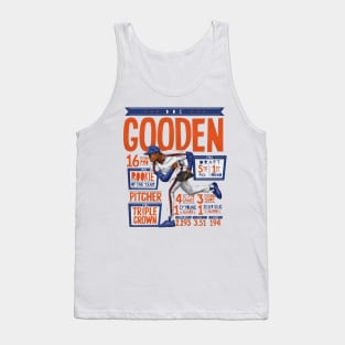 Dwight Gooden New York M Stats Tank Top